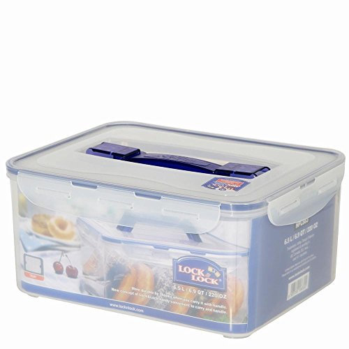 Lock und Lock PP Classic, Multifunktionsbox mit Griff und Gitter, 4.8 l - 10.0 l 6500 ml