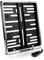 Kennzeichenhalter | 180 x 200 mm | Chrom Hochglanz | echt verchromt | Motorrad MC | DHL-Versand