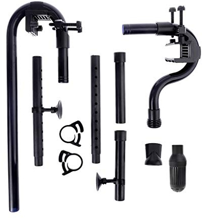 Kit de Tube de Sortie d'entrée d'eau d'aquarium lfdhcn raccords de Tuyau d'eau de Filtre Externe de réservoir de Poissons