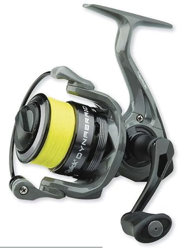 DAM Quick Dynabraid 4 Angelrolle, Spinnrollen, Allround-Angeln, Unisex, Schwarz, 1000, FD