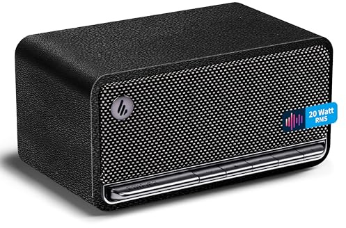 Edifier MP230 - Tragbarer Bluetooth-Lautsprecher im Retro-Design, kabellos. Wiedergabe über Bluetooth, AUX und Micro SD Karte