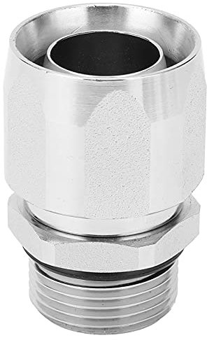 Raccord pivotant GunHose en laiton, raccord de tuyau fileté de 1 pouce, accessoires de distributeur de carburant, construction en laiton galvanisé durable, rotation à 360 degrés, (Articulation terne)