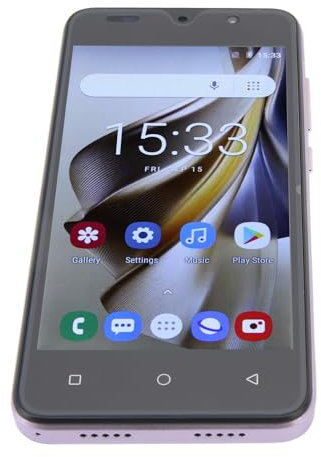 Jectse Teléfono Inteligente, 6800mAh 4GB 32GB HD Smartphone Smartphone 5 Pulgadas de Doble Tarjetas Dual en Espera para Uso Diario (Purple)