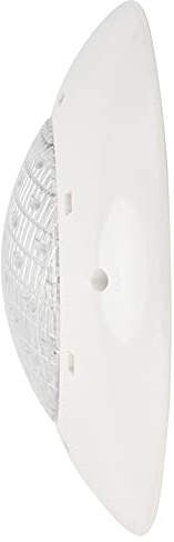 Fockety Väggmonterad LED-poollampa i Plast IP68 Varmljus Simljus för Hotellpool/akvarium (25W)