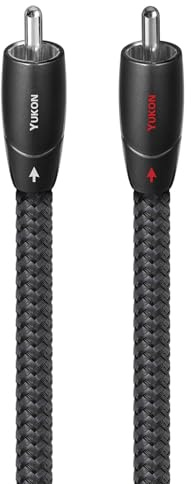 AudioQuest 3m Yukon RCA Audio Cable Black - Audio Cables (RCA, RCA, 3m, Black)