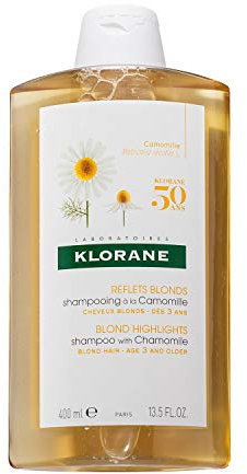 Klorane - Shampoo alla camomilla capelli biondi, 400ml