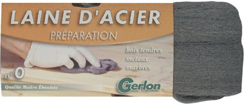 Lana de acero en Gerlon – N ° 0 – Funda de 200 G