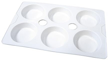 Major Brushes 6 Well Economy Palette - 1 Palette