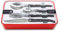 Ménagére 16 pièces - Collection Laguiole Evolution Sens (Noir Carbone)