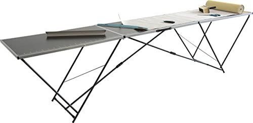 Lehnartz Tapeziertisch Mehrzwecktisch Aluminium Untergestell 300 x 60 x 78 cm