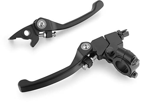 Madlife Garage 22mm 7/8 Lenker Handsteuerungen Kupplungshebel Bremshebel Motorräder Ersatz für Dirtbike Pitbike 110cc 125cc