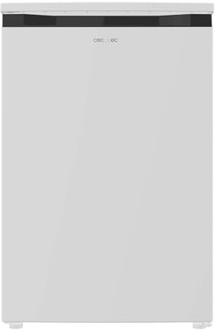 Cecotec Congelatore Verticale da Tavolo - Mini Congelatore a Porta Singola 85L Bolero CoolMarket TF 85 White E. Altezza 84,5cm, Larghezza 54,9cm, Basso Consumo, 3 Cassetti, Bianco