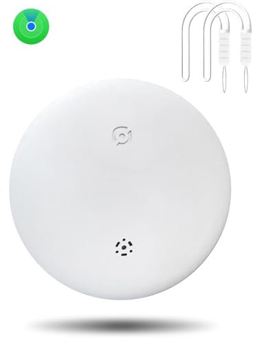 airtag air tag airtags smart tracker tags tile airtag apple gps tracker tag with Find My App finder 1/2/4 White&Black (iOS Only) (1-white)