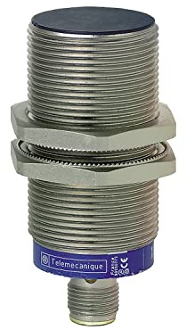 Schneider Electric XS630B1PAM12 Métal Détecteur Inductif XS6, Cylindrique M30, 15 mm Portée Nominale, 1 F, M12 Connecteur, PNP, 74 mm Longueur