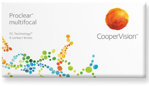 Proclear multifocal Gleitsicht Monatslinsen weich, 6 Stück / BC 8.7 mm / DIA 14.4 / ADD +2.50 N / +2,25 Dioptrien