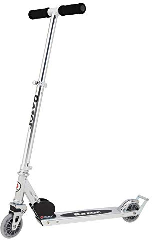Razor A2 Kick Scooter for Kids – Wheelie Bar, Foldable, Lightweight, Front Vibration Reducing System, Adjustable Height Handlebars