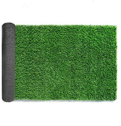 LITA Premium Synthetic Artificial Grass Turf 10mm Pile Height, High Density Fake Faux Grass Turf, Natural and Realistic Looking Garden Pet Dog Lawn(1mx3m)