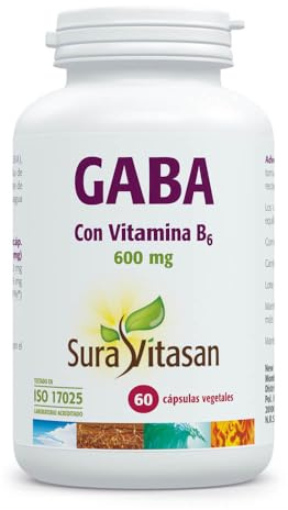 SURAVITASAN GABA 60cap. - kapslar som underlättar daglig tillskott, bidrar till kroppens normala funktion varje dag, låda med 60 kapslar och kombinerar praktisk funktionalitet