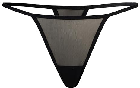 Teyli Sensuell fin fisknät halvtransparent stringtrosa designad för kvinnor som uppskattar lätthet, elegans och subtilt förhöjd kvinnlighet.