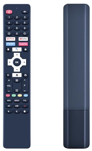 GOUYESHO Ersatz Sprachfernbedienung für Dyon Smart AD-2 (32 40 42 43 55 Zoll) Android TV D800207 D800208 D800213 D800209 D800220