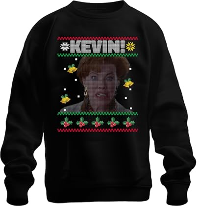 Kate McCallister Kevin Seul à la Maison – Pull de Noël Ugly Pull Unisexe