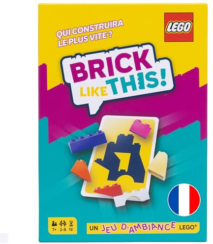 Asmodee - Brick Like This ! Le Jeu Officiel Lego - Jeu de Construction