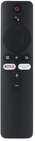 ELECTRONICFIX Télécommande vocale Bluetooth de Remplacement Compatible avec Xiaomi Mi Box S, Mi Box 4K, Mi TV Stick, Mi TV Stick 4K, Smart TV Android – Commande vocale Google Assistant