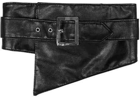 SHERCHPRY Cinturón de Corsé Ancho para Mujer Elástico y Suave de Piel Sintética Cinturón Ceñidor de Moda para Uso Diario Trabajo y Fiestas Accesorio Ajustable para Realzar la Cintura