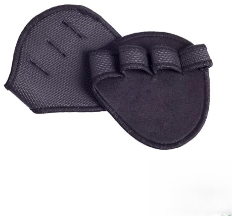 2 Pièces Fitness Grip Pads, Gant pour Musculation et Entraînement, Coussinets de Préhension pour Tractions, Haltères, Culturisme, Gymnastique, Poignées Ergonomiques Antidérapants Reposez vos Mains