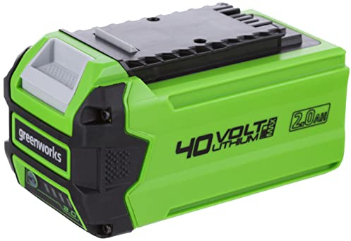 Greenworks Tools Akku G40B2 (Li-Ion 40 V 2 Ah wiederaufladbarer leistungsstarker Akku passend für alle Geräte der 40 V Greenworks Tools Serie)