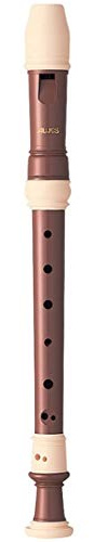Aulos G104A Flauto Dolce Soprano 3P Marrone