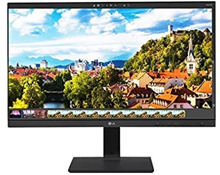 ECRAN LG 24 Noir 24BK55YP B LED IPS 16:9 5ms 1920x1080 250cd/m² VGA DisplayPort DVI HDMI 2xUSB 2.0 HP 2x1.2W Pied Pivot Rotatif et Réglable Hauteur