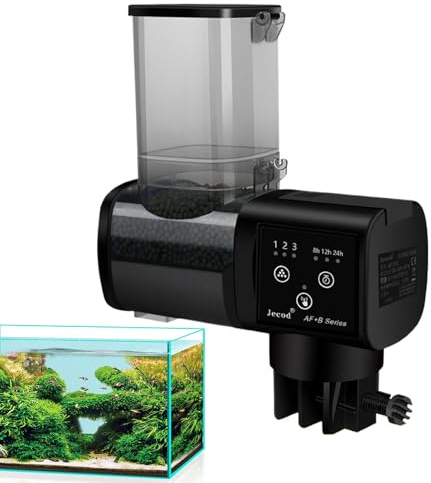 Fiskmat Automat, Smart Fiskmatare 500ml, Kapacitet Matdispenser För Akvarier Till Resa Semester Entusiaster Nybörjare Män Kvinnor