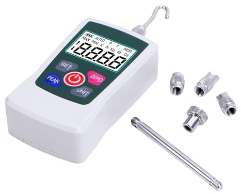 Multiple Unit Digital Force Gauges Accurate Force Measurement Gauges Simple to Operate ABS for Engineers & Technician High Precisions Dynamometer