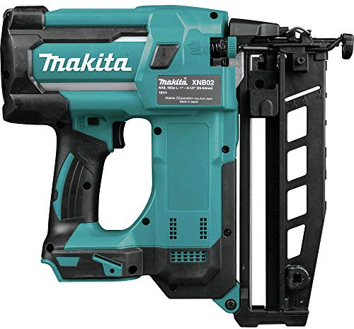 Makita XNB02Z 18V LXT Straight Finish Nailer, 16 Gauge, 2-1/2