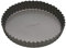 MasterClass Lose Tart- und Quicheform mit PTFE-, PFOA- und BPA-freier Antihaftbeschichtung, robuste 1 mm dicke Kohlenstoffstahl-Riffelform, rund 25 cm (10), grau