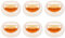 ds. distinctive style Double Walled Glasses Coffee Tea Cup Set Heat-Resistant Borosilicate Glass 6 Pack
