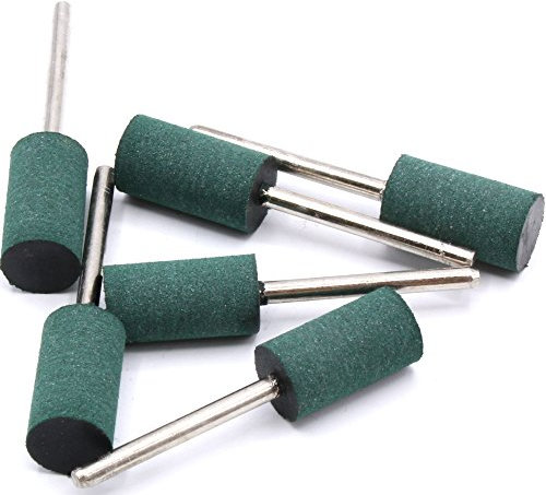 Lot de 6 stylos de polissage en caoutchouc à grain fin 10 mm pour outil multifonction Dremel, Proxxon