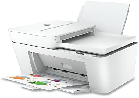 HP DeskJet Plus 4155 Wireless All-in-One Printer, Mobile Print, Scan & Copy, Instant Ink Ready, Auto Document Feeder, Works with Alexa (3XV13A)