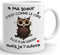 Tasse Mug Cadeau Soeur Anniversaire - Ma Soeur c'est Comme Le Café Elle a Un Grain Mais Je l'Adore - Idée Originale