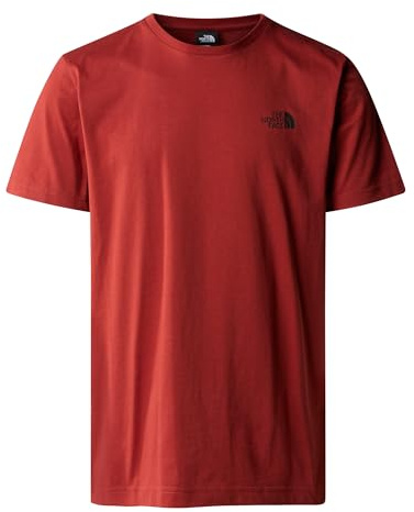 THE NORTH FACE Simple Dome T-Shirt Iron Red S