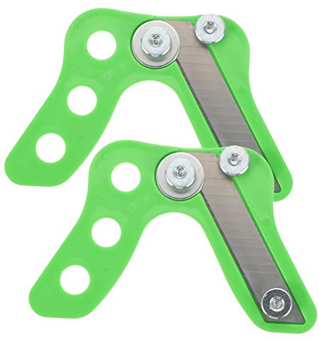 DIYEAH 2pezzi Pialla Mano Per Regolabile Bordi Curvi Utensile Manuale Per Lavorazione Del Levigatura e Smussatura