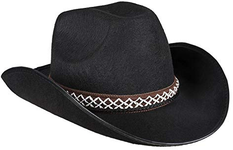 Boland 10131924 barnhatt cowboy, svart