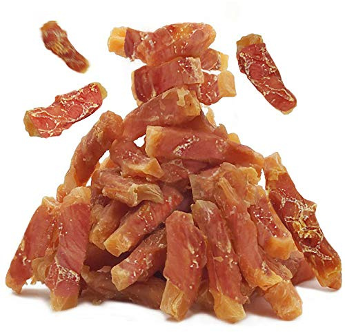 MON2SUN Dog Treats Rawhide Free Chicken Wrapped Sweet Potato Snacks, Gluten & Grain Free, Treats for Puppy and Small Dogs, (Chicken, 1.56 Pound-Pack of 1)