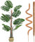 2 Pièces Tuteur Plante Interieur,120CM Tuteur Plante Grimpante,Tuteur Monstera, Grimpante Support pour Plante Monstera pour Maison Jardin De Plante