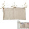 MOLZINY Babybett Organizer Hängend Betttasche Spielzeugtasche Wickeltisch Organizer Babybett Organizer Kinderzimmer Aufbewahrungstaschen Khaki Baby Windel Caddy Hängen an Krippe oder Wickeltisch