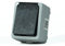 Enchufe gris de montaje en superficie IP54 1 toma con protección infantil impermeable ignífugo PVC resistente