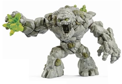 VorIrydian Figura de Monstruo Piedra, Figuras Mítico Modelo Mágico Energía Criatura, Figura de Acción con Partes Móviles y Giratorias, para Regalos de Cumpleaños para Niños y Niñas a Partir de 7 Años