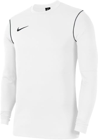 Nike Park20 Crew Top Sweatshirt Mixte Enfant, White/Black/(Black), FR : S (Taille Fabricant : S)