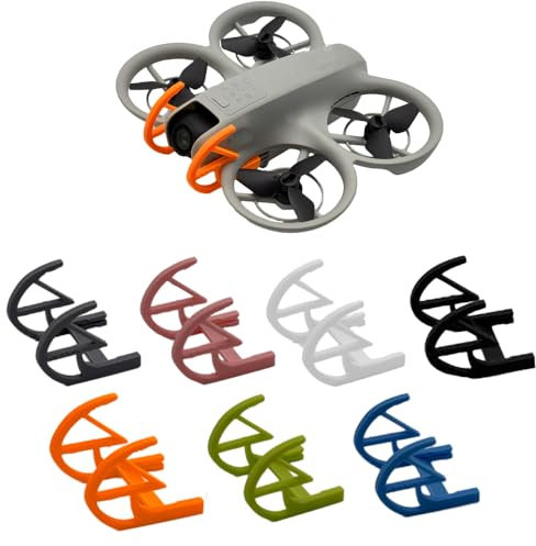 Gimbal stötfångarskydd för DJI Neo, lins, säkerhetsstötfångare, skyddsstång, anti-kollision, lins, allroundskydd, skyddsstång för DJI Neo, drönare tillbehör (rosa)